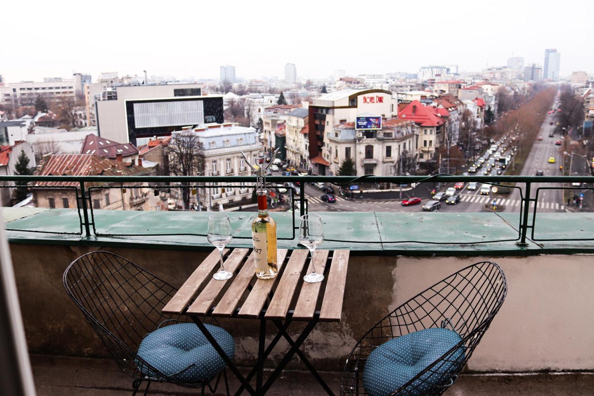 Scandinavian Style Apartment With Panoramic View Bucharest Exterior photo